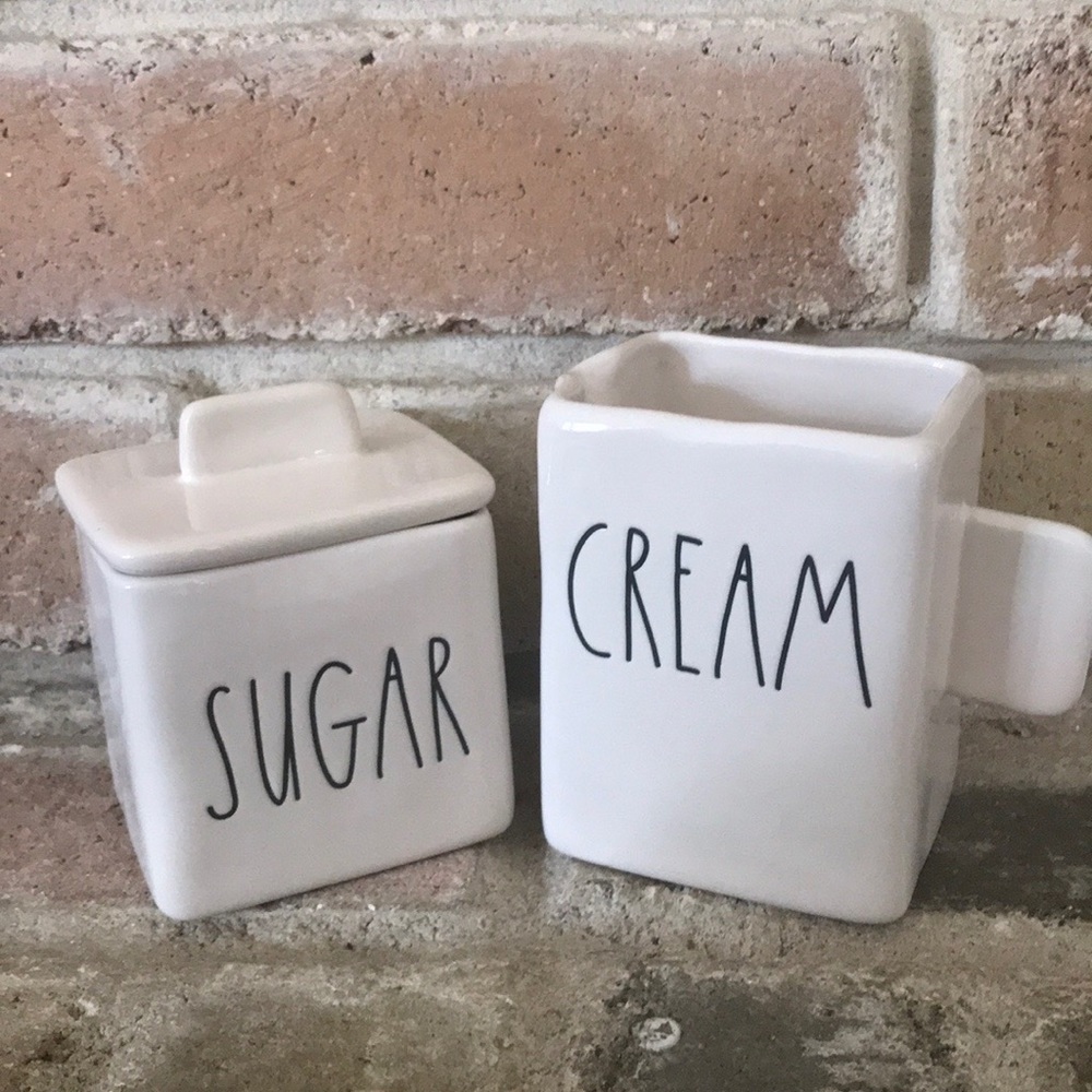 Rae Dunn Sugar & Cream set NWT